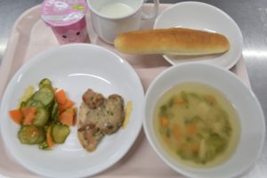 ５月１９日　給食おいしかったよ！