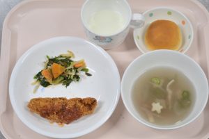 ７月３日　給食おいしかったよ！