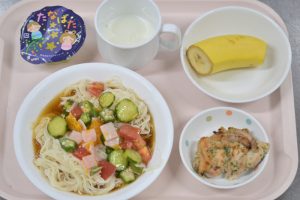 ７月７日　給食おいしかったよ！