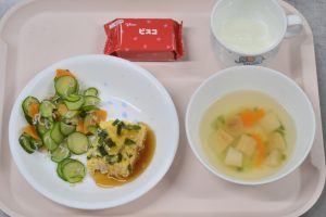 ７月１１日　給食おいしかったよ！