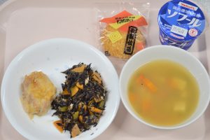 ７月１８日　給食おいしかったよ！