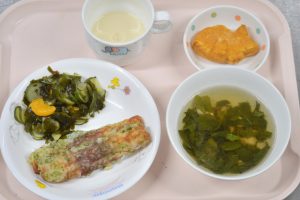 ９月５日　給食おいしかったよ！