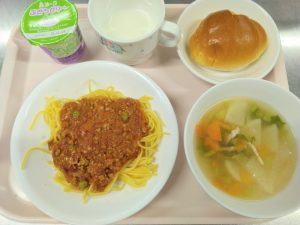 １１月７日　給食おいしかったよ！