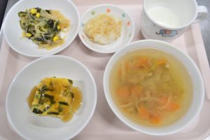 ４月１５日　給食おいしかったよ！