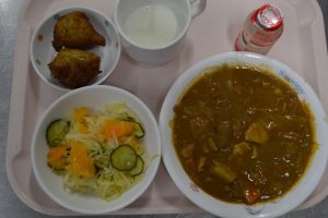 ５月７日　給食おいしいかったよ！