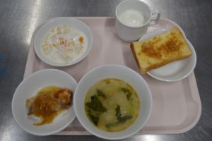 ７月２３日　給食おいしかったよ！