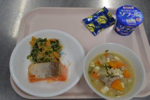 ７月３１日　給食おいしかったよ！