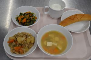 ８月１９日　給食おいしかったよ！