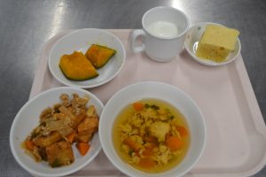 9月14日　給食おいしかったよ！