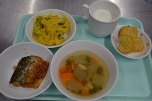 ９月29日　給食おいしかったよ！