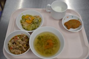 10月６日　給食おいしかったよ！