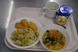 10月９日　給食おいしかったよ！