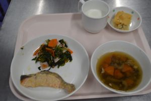 10月14日　給食おいしかったよ！