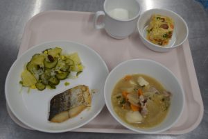 １０月20日　給食おいしかったよ！