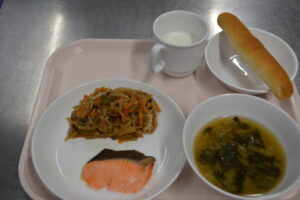10月22日　給食おいしかったよ！