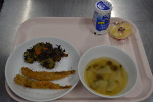 10月23日　給食おいしかったよ！