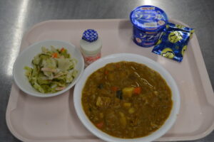 １０月２６日　給食おいしかったよ！